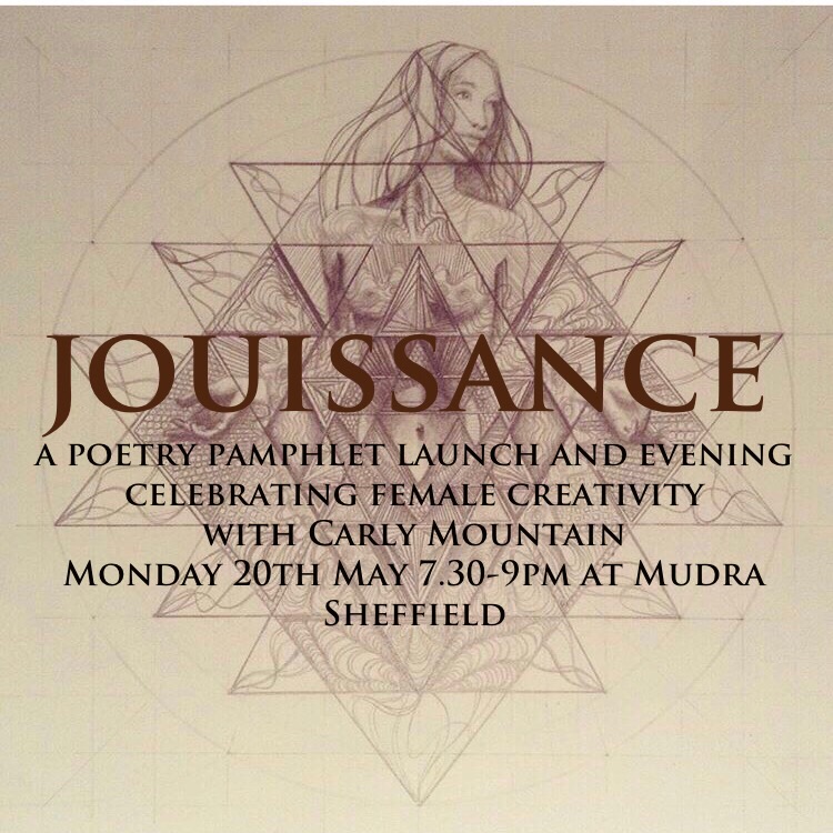 Jouissance ~ Poetry Pamphlet and Crowdfunder Launch