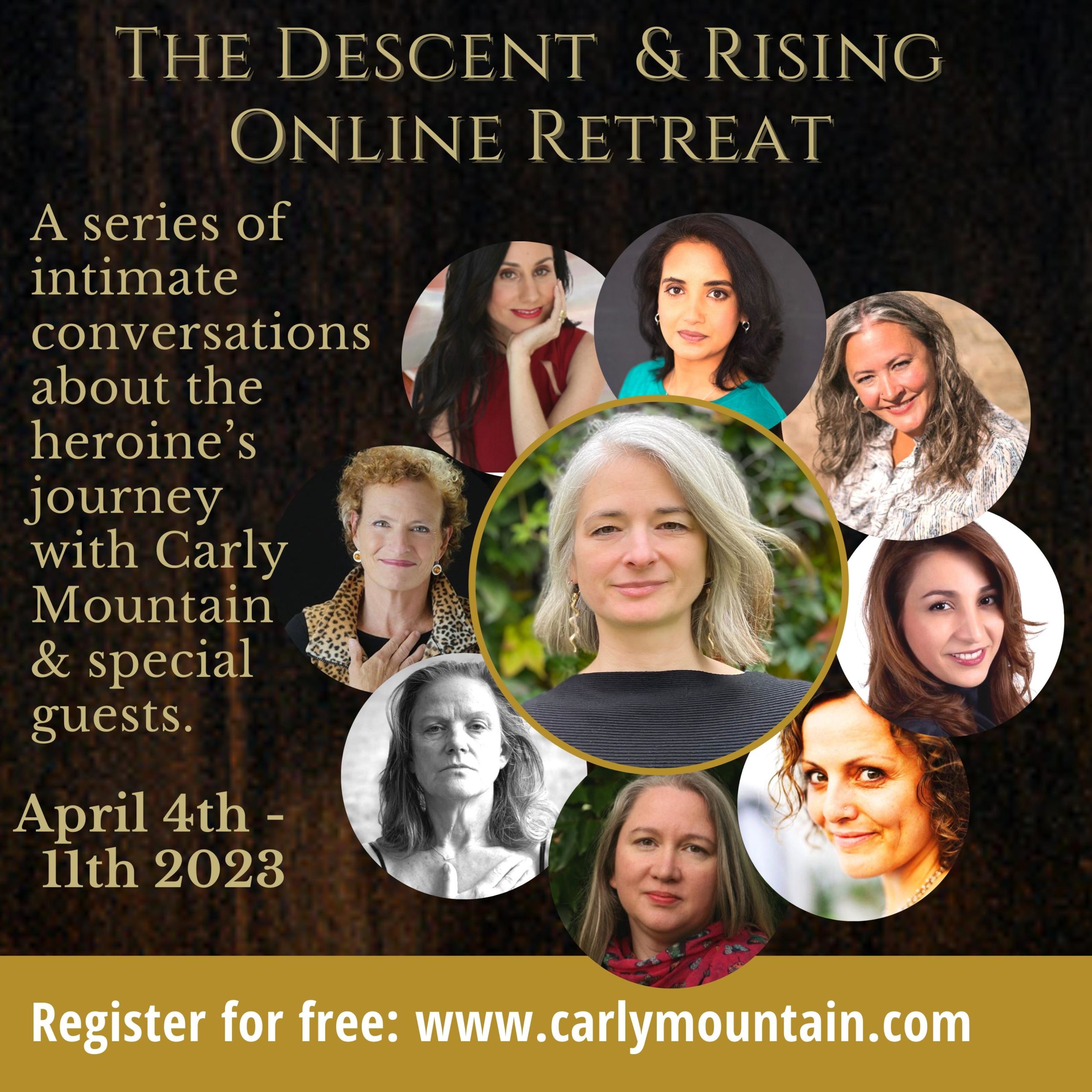New book Descent & Rising By writer Carly Mountain